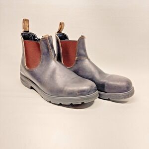 Blundstone 500 Stout Brown Leather Chelsea Boots Mens Size 11 AU 12 US